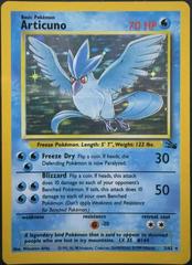 Articuno — Fossil 2/62