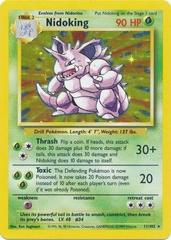 Nidoking — Base Set 11/102 holographic card