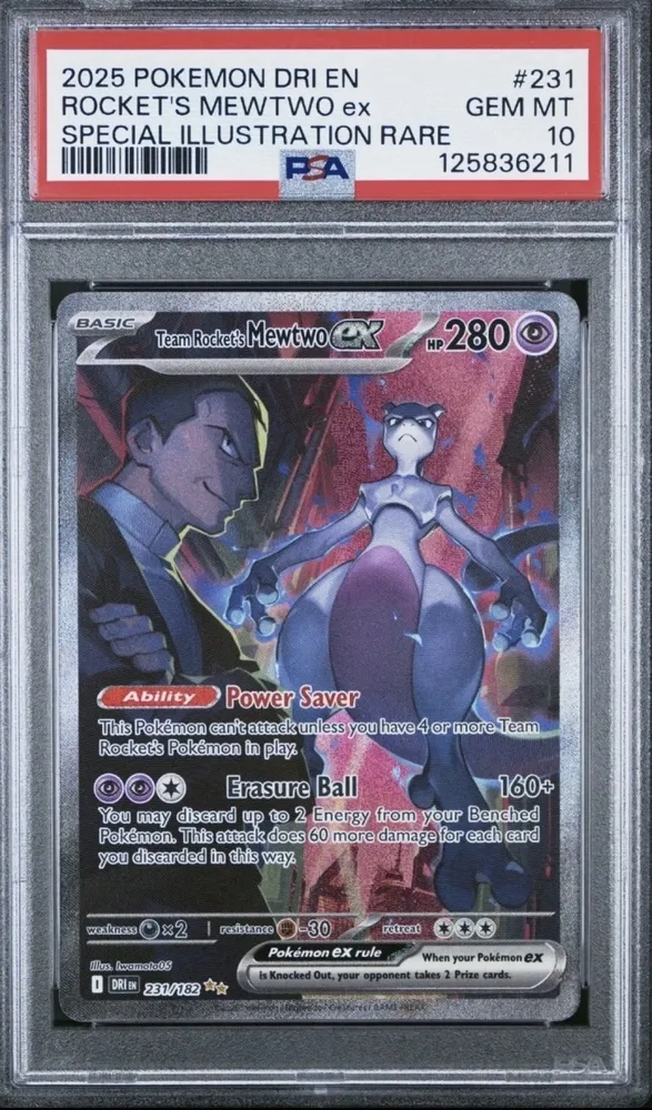 PSA 10 Mewtwo ex