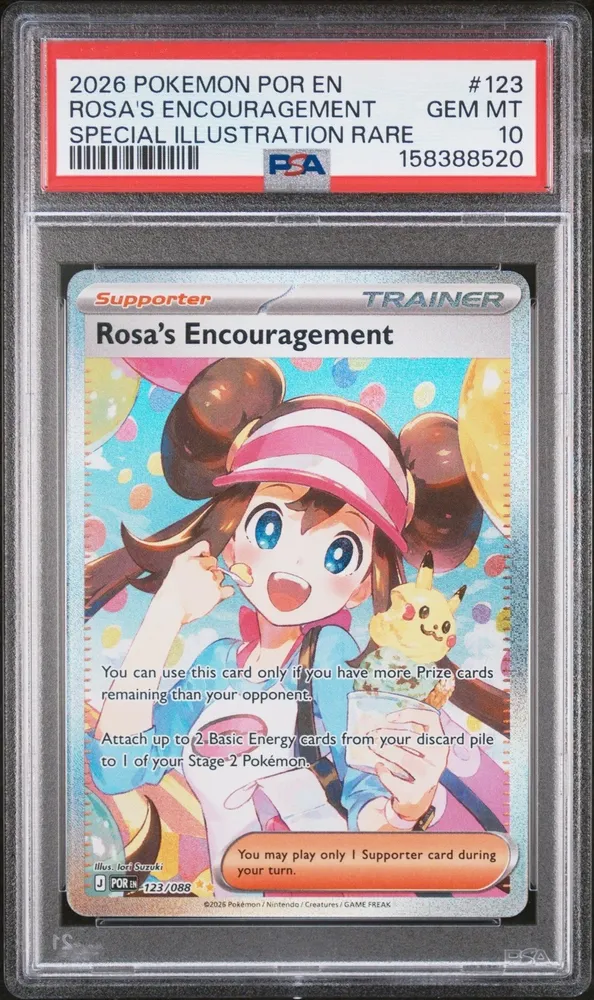 PSA 10 Rosa's Encouragement